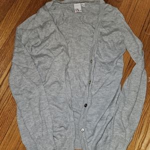 Grey Cardigan Medium